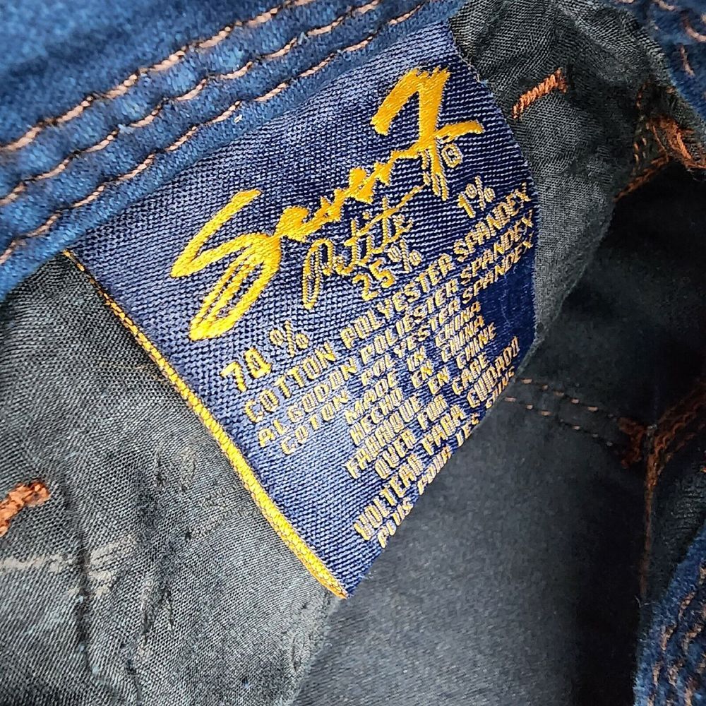 Seven7 Legging Women's Size 14P Jeans Dark Wash New Petite Pants - Picture 8 of 13
